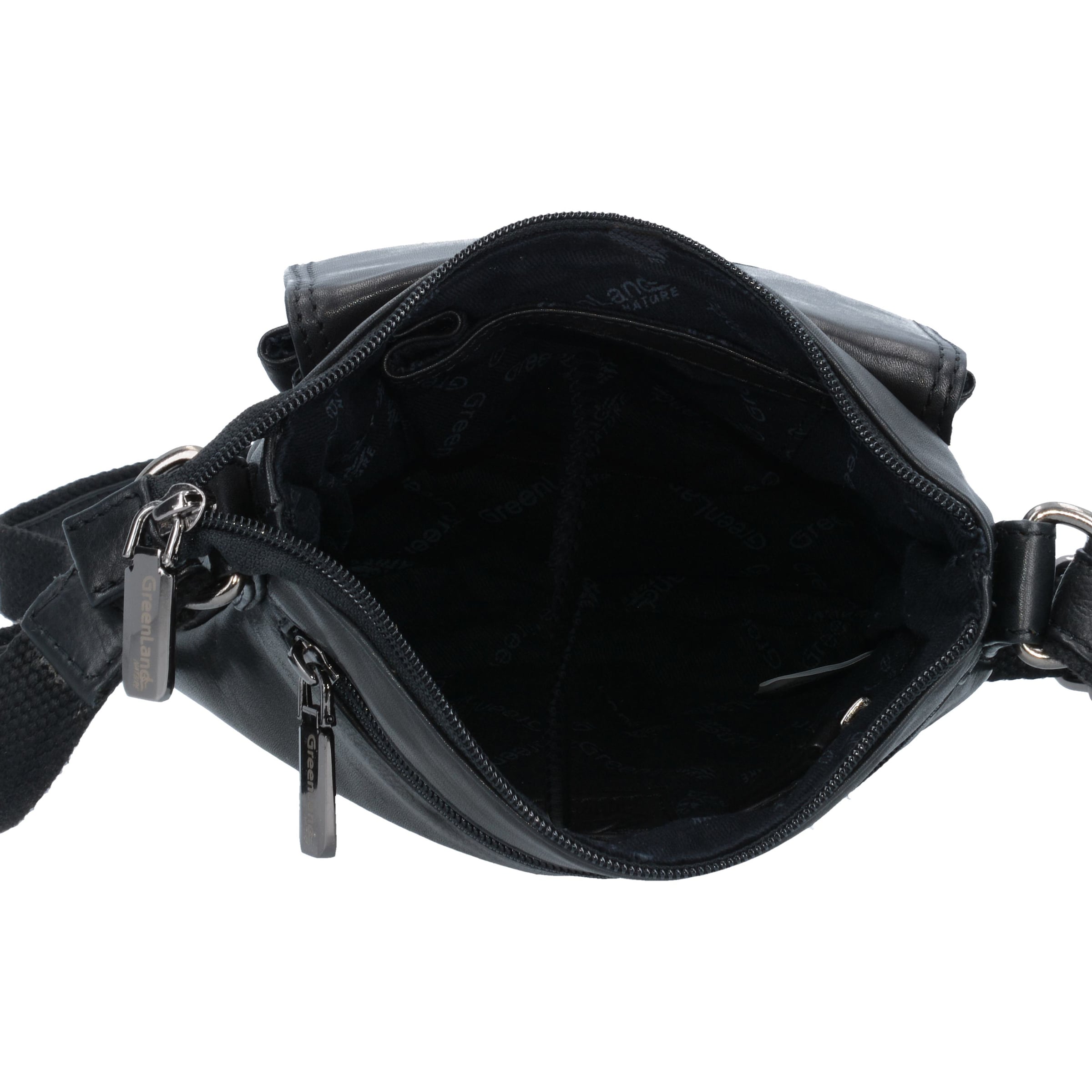 Borsa a tracolla di Greenland Nature in nero