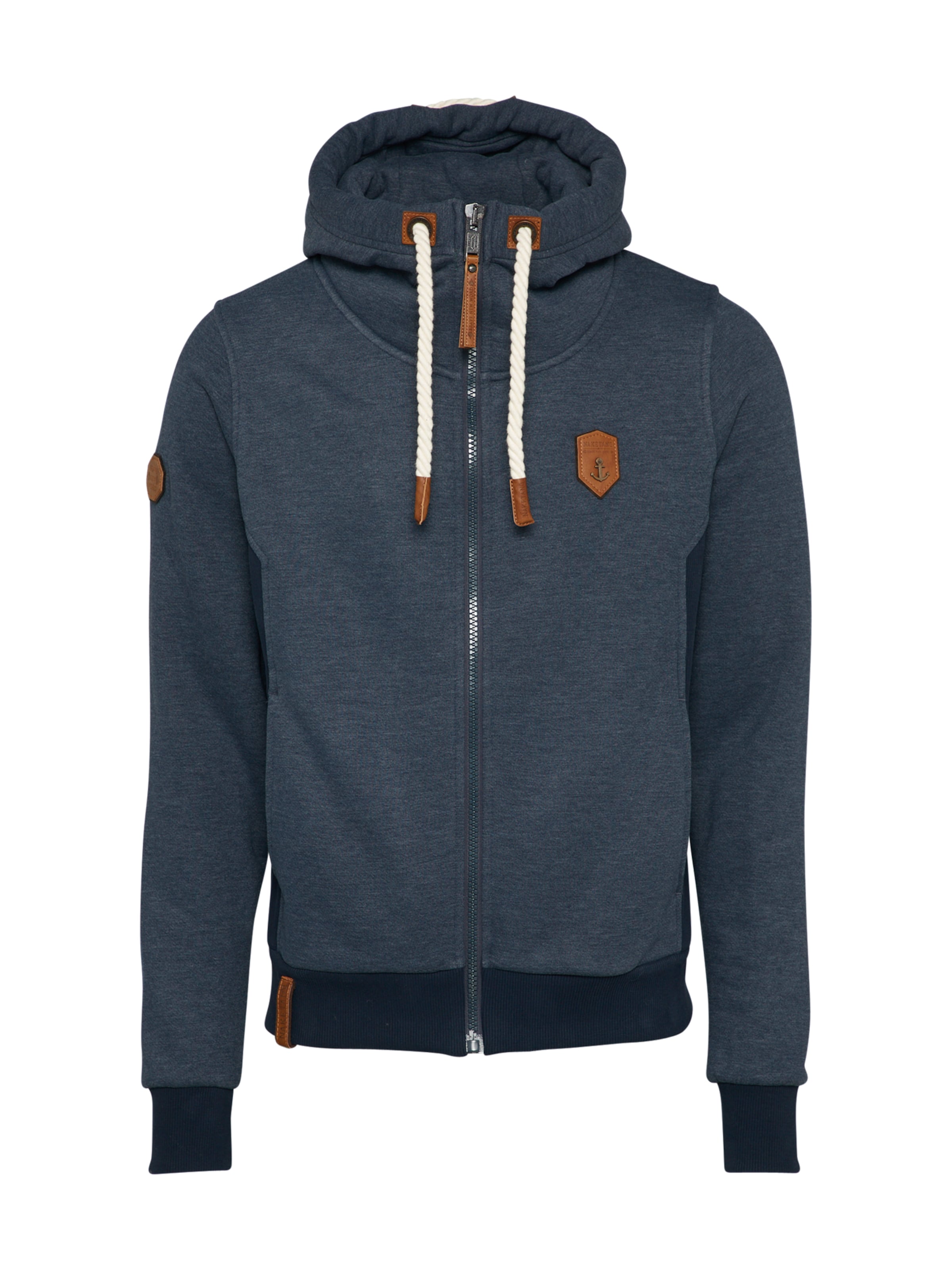 naketano - Sweatvest 'Birol' in de kleur Donkerblauw