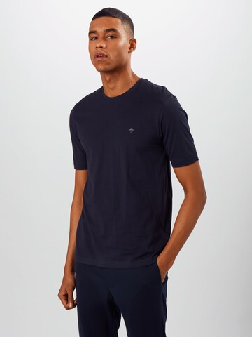 FYNCH-HATTON Regular fit T-shirt i blå: framsida