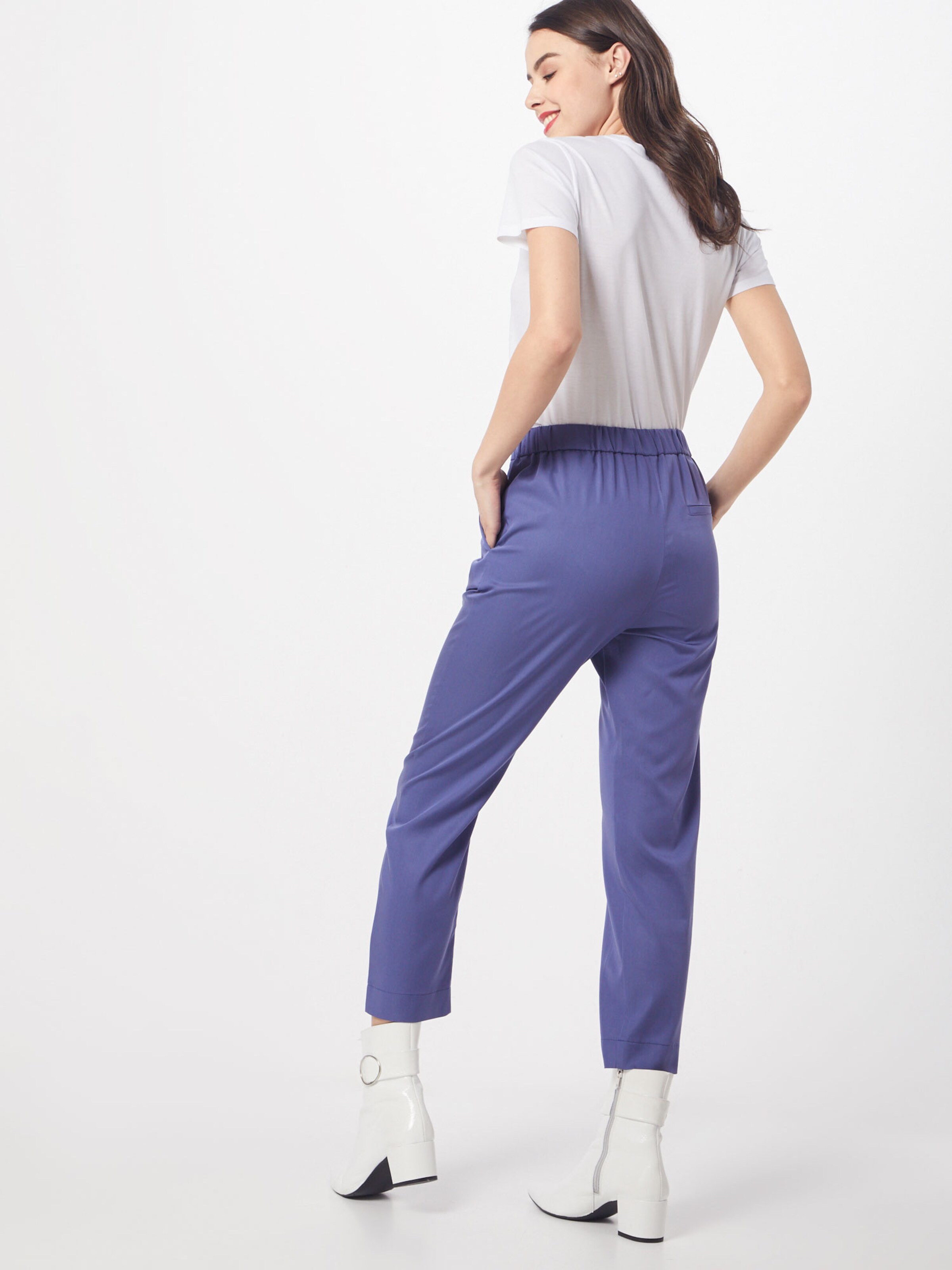 BOSS Broek 'Satency1' in de kleur Cyaan blauw: Achteraanzicht