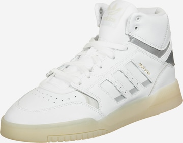 ADIDAS ORIGINALS Sneakers hoog 'Drop Step' in Wit: voorkant