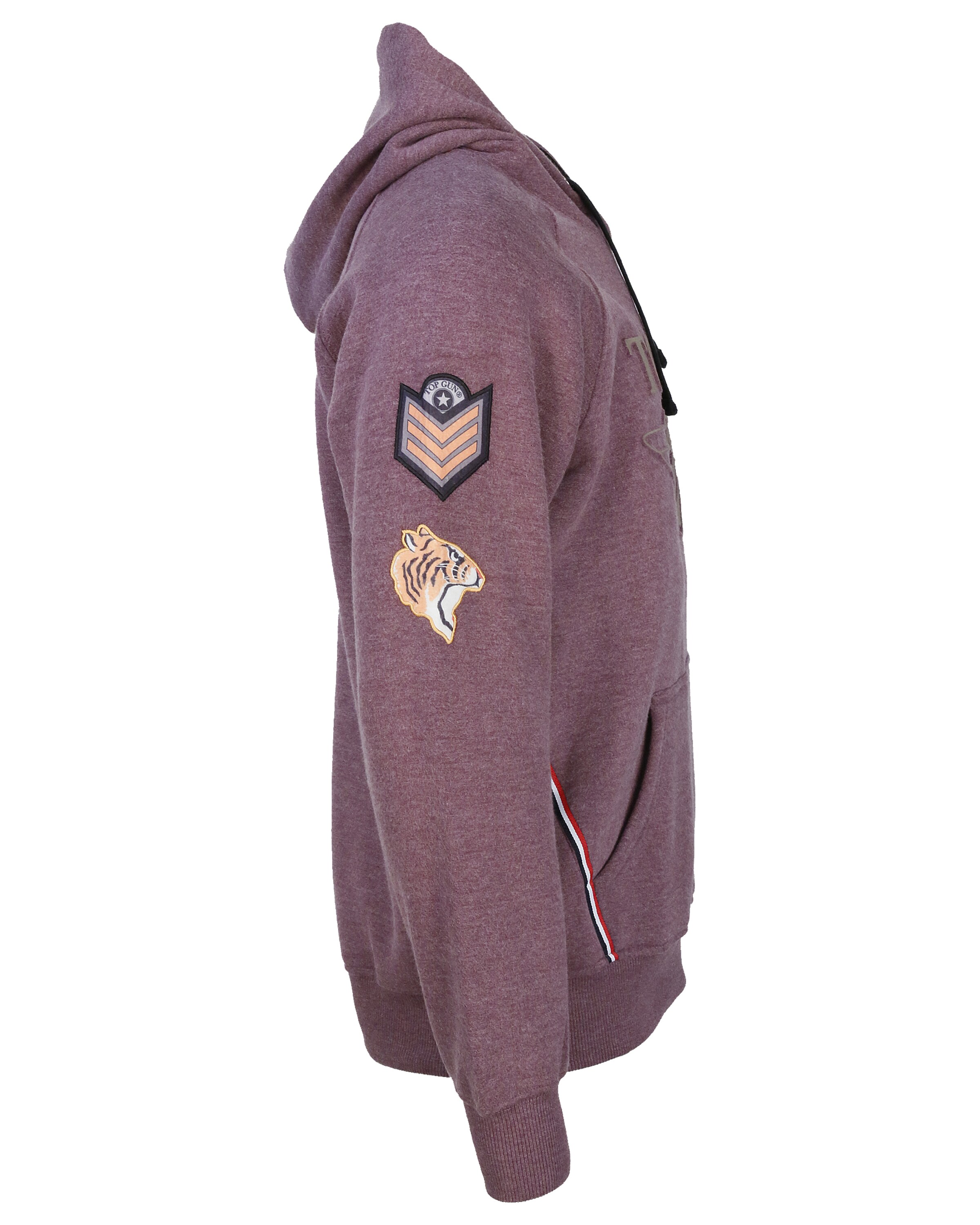 TOP GUN Sweatshirt 'TG-9013' in Rood