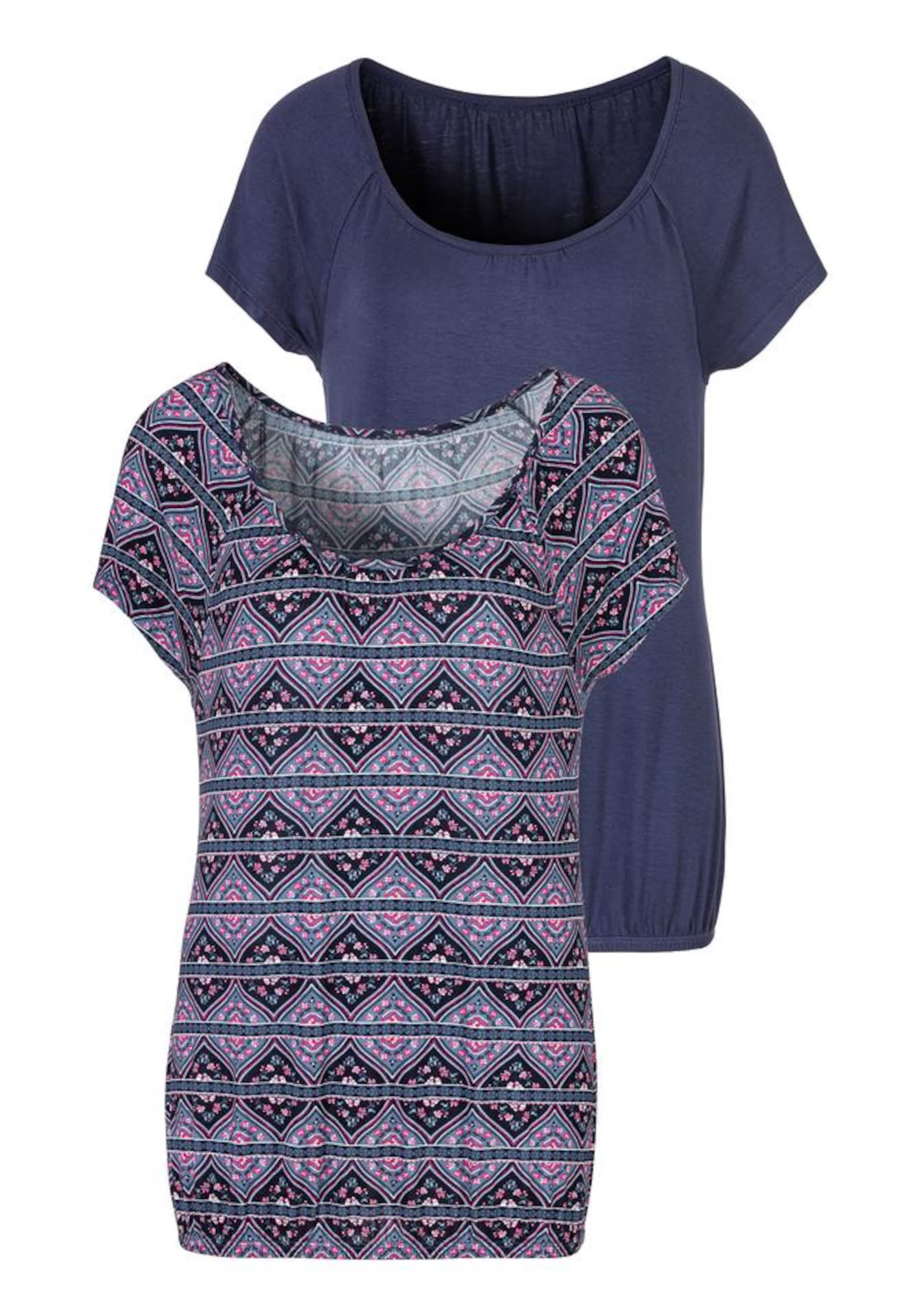 LASCANA Tričko – modrá: přední strana