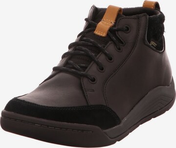 CLARKS Veterboots in Zwart: voorkant