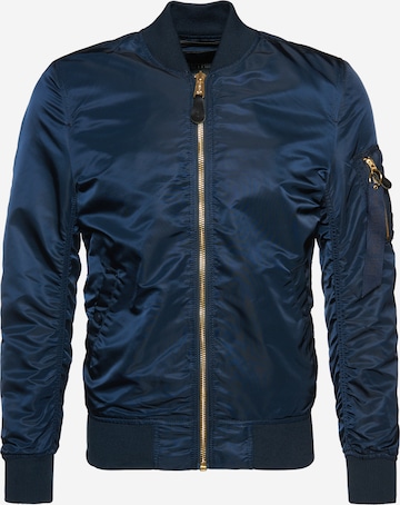 ALPHA INDUSTRIESPrijelazna jakna 'MA-1 VF LW' - plava boja