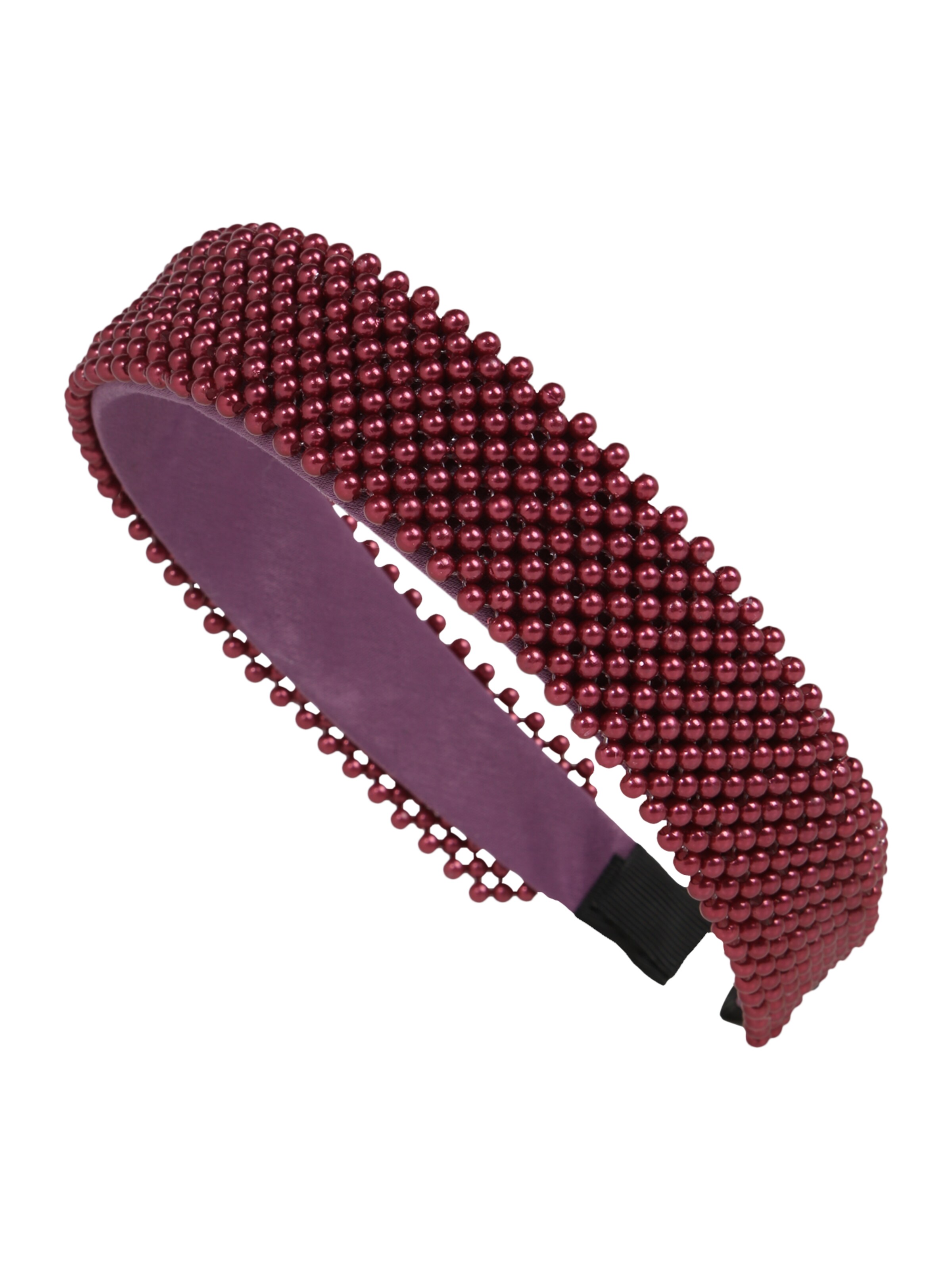 PIECES - Haarsieraden 'Ella' in de kleur Rood