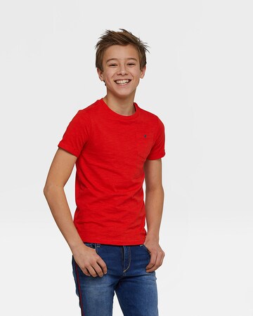 WE Fashion - Camiseta 'Herold' en rojo: frente