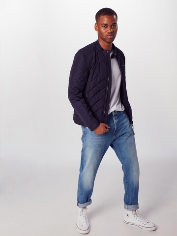 REPLAY Regular Fit Jacke in Blau