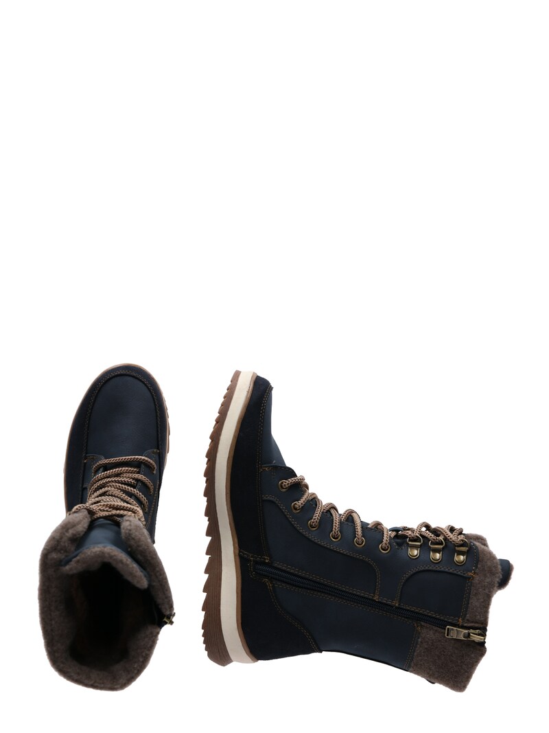 Lace-up ankle boots TOM TAILOR Lace-up ankle boots Navy