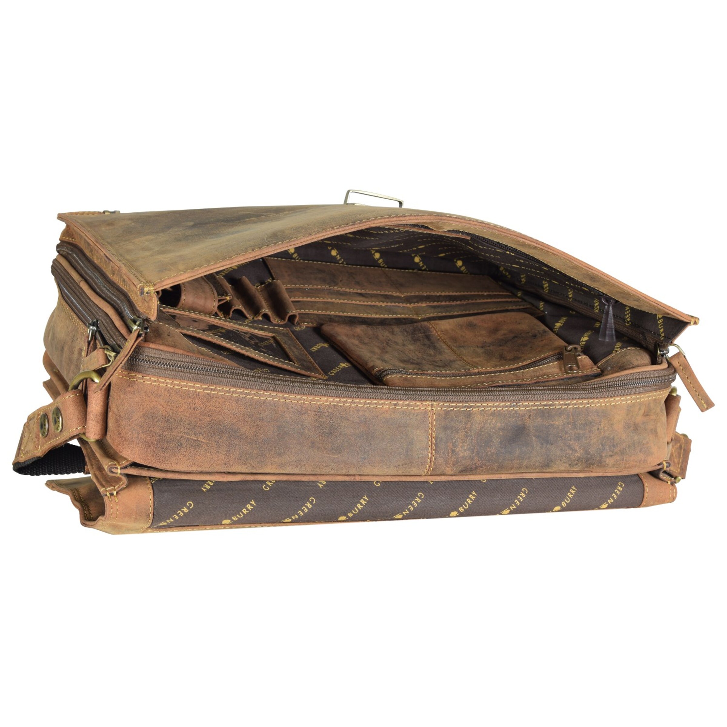 GREENBURRY Document bag in Brown