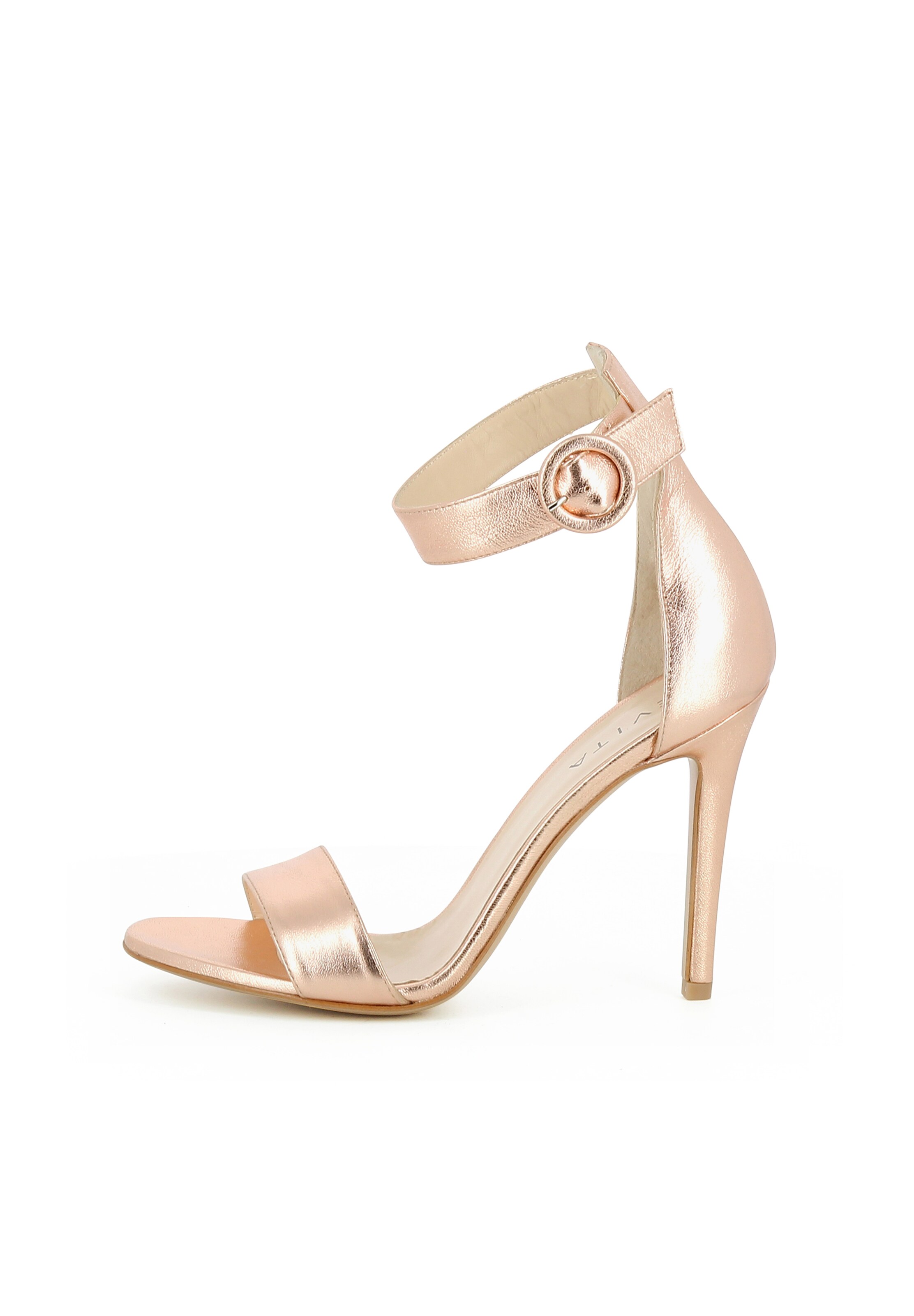 EVITA Sandalen met riem 'EVA' in Goud