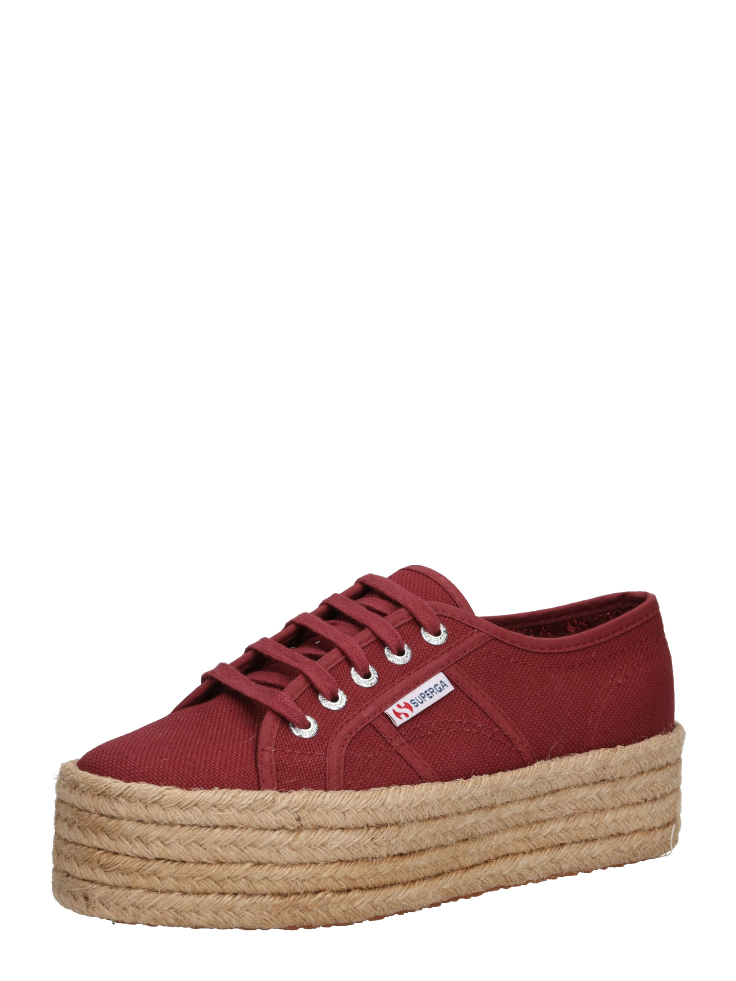 SUPERGA Sneakers laag 'Cotropew' in Rood: voorkant