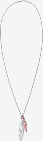 ELLI Necklace 'Feder' in Silver