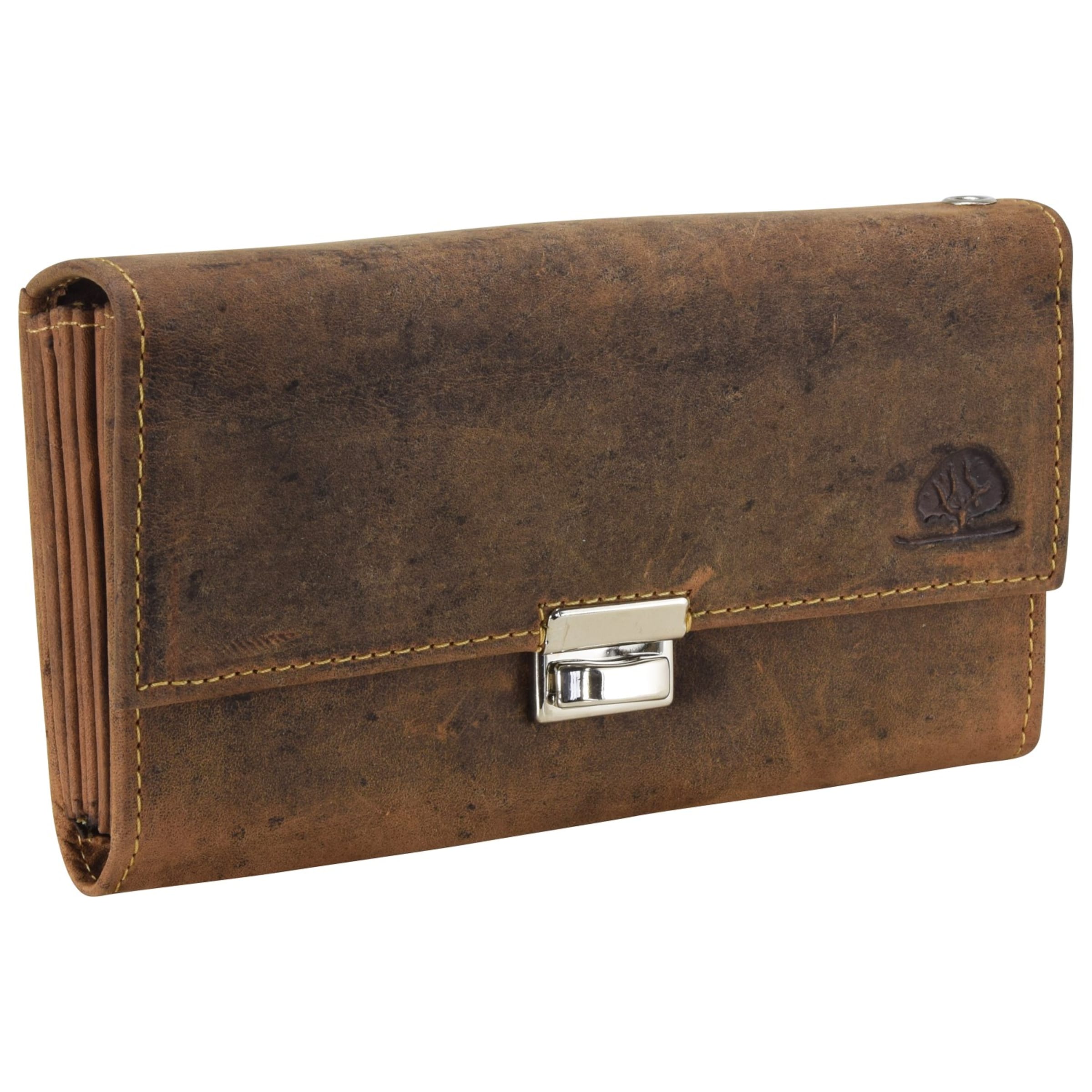 GREENBURRY Wallet in Brown: front