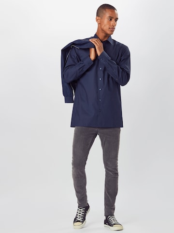 Coupe regular Chemise 'Luxor' OLYMP en bleu