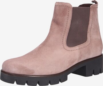 GABOR Chelsea Boots in Pink: front