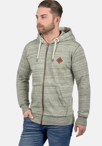 !Solid Sweatjacke 'Craig' in Grün: Vorderseite
