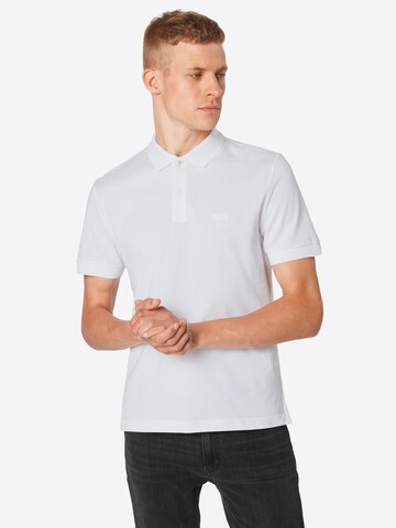 BOSS Poloshirt 'Piro' in Weiß: Vorderseite