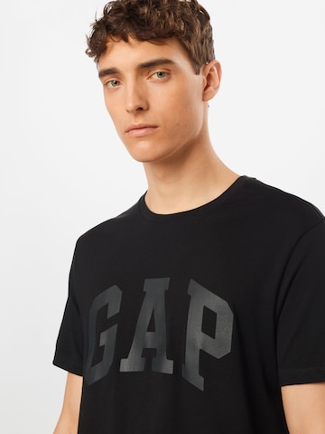 GAP Regular fit Shirt in Zwart