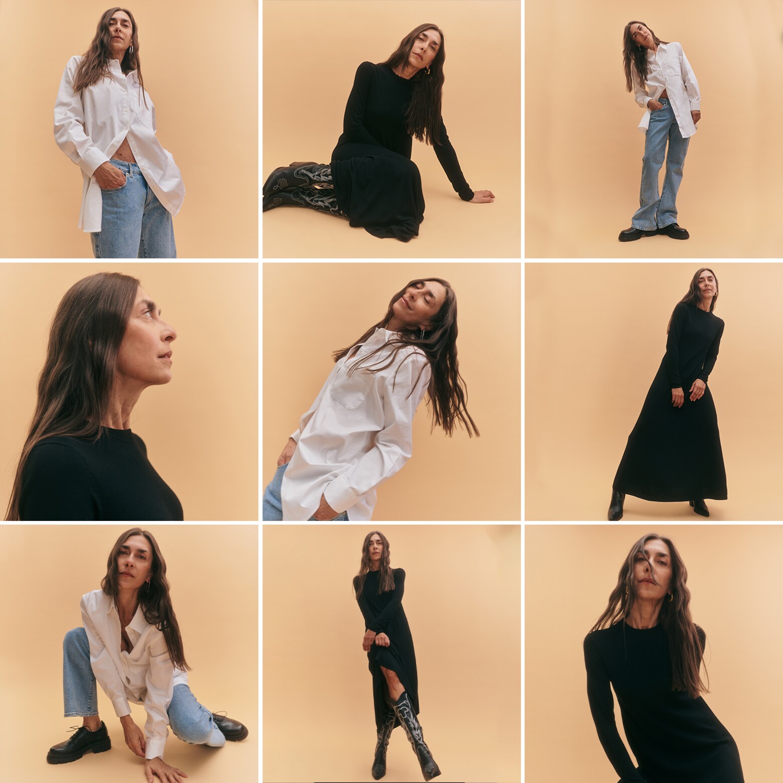 Rachel - Comfy Black Maxi Dress Look