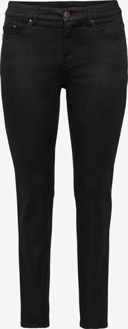 Skinny Jeans di SHEEGO in nero: frontale