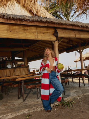 Striped Cardigan Denim Look by KAMILA SIKL