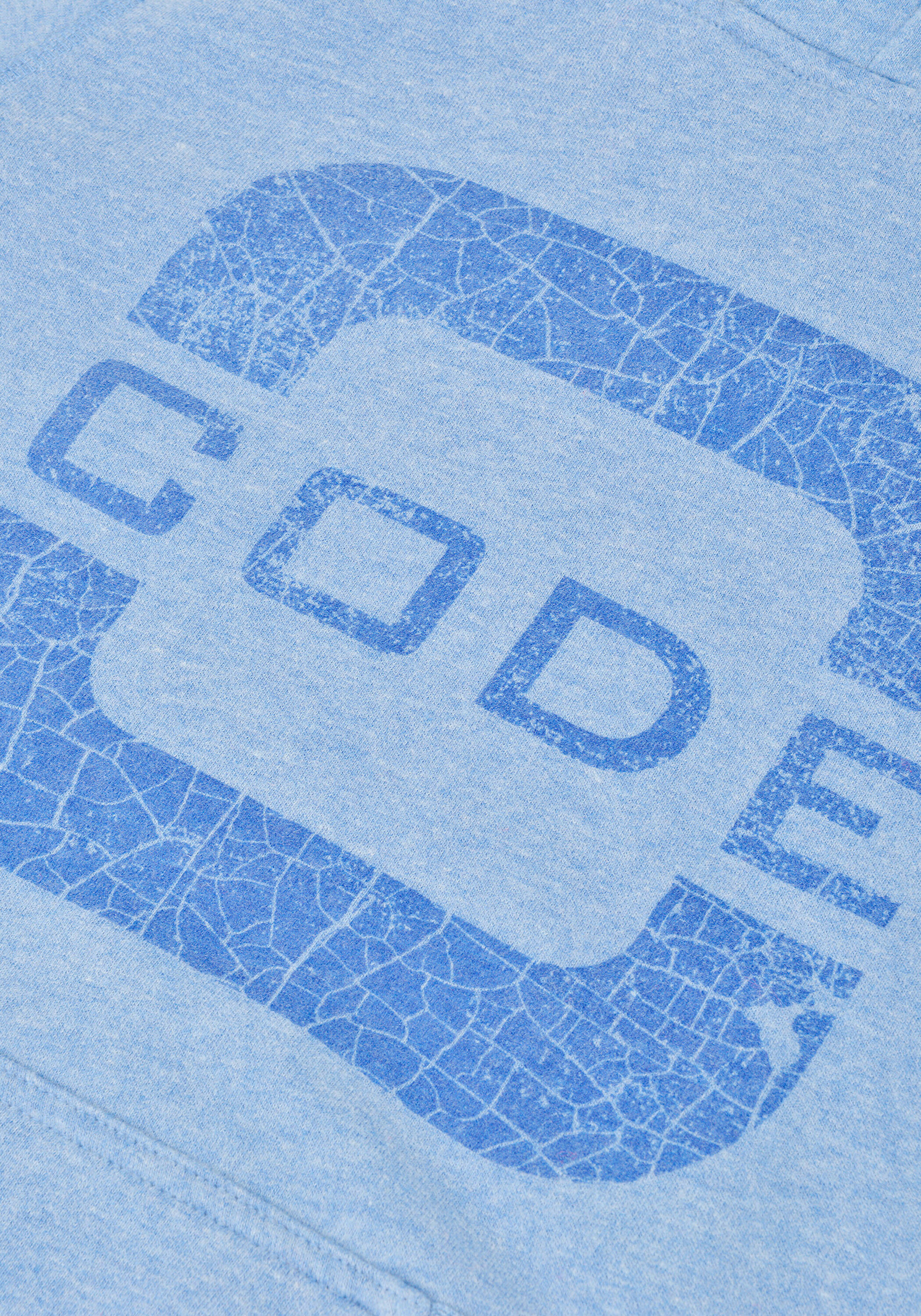 CODE-ZERO Sweatshirt mit Kapuze Transire in Blau 