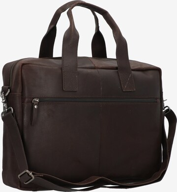 Burkely Document Bag 'River' in Brown