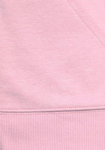 BENCH - Sudadera con cremallera en rosa