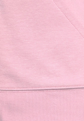 BENCH Zip-Up Hoodie in Pink