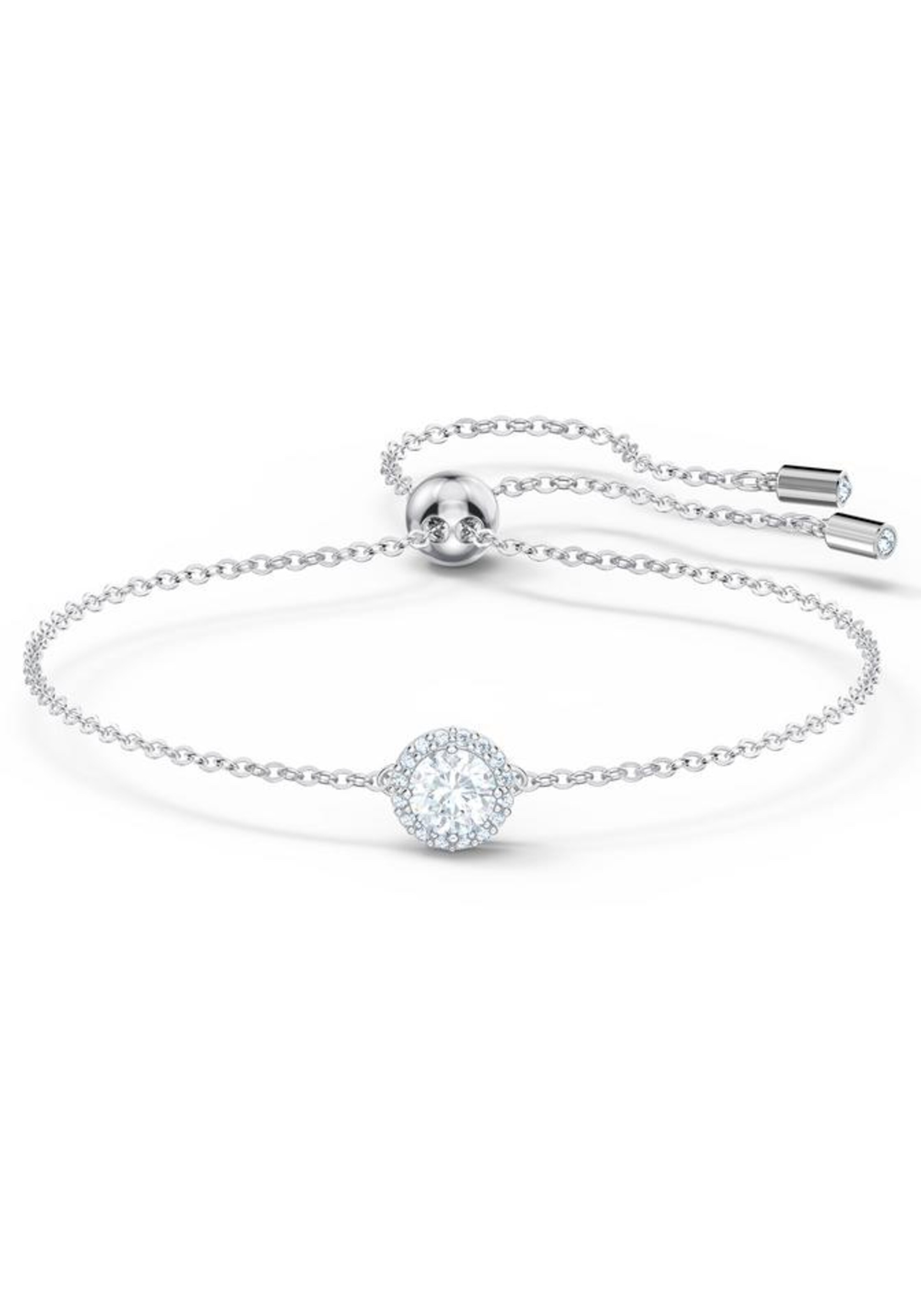 Swarovski Rannekoru 'Una' värissä hopea