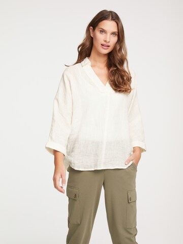 heine Blouse in Wit: voorkant