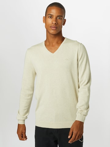 s.Oliver Pullover i hvid: forside