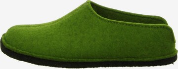 HAFLINGER Slippers in Green