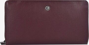 GREENBURRY Wallet 'Spongy' in Red: front