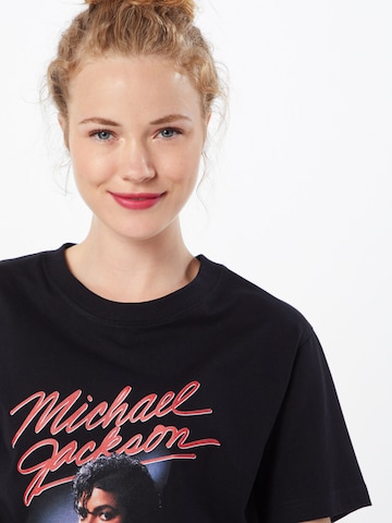 Merchcode Shirt 'Michael Jackson' in Zwart