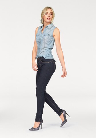 ARIZONA Skinny Röhrenjeans "Shaping" in Blau