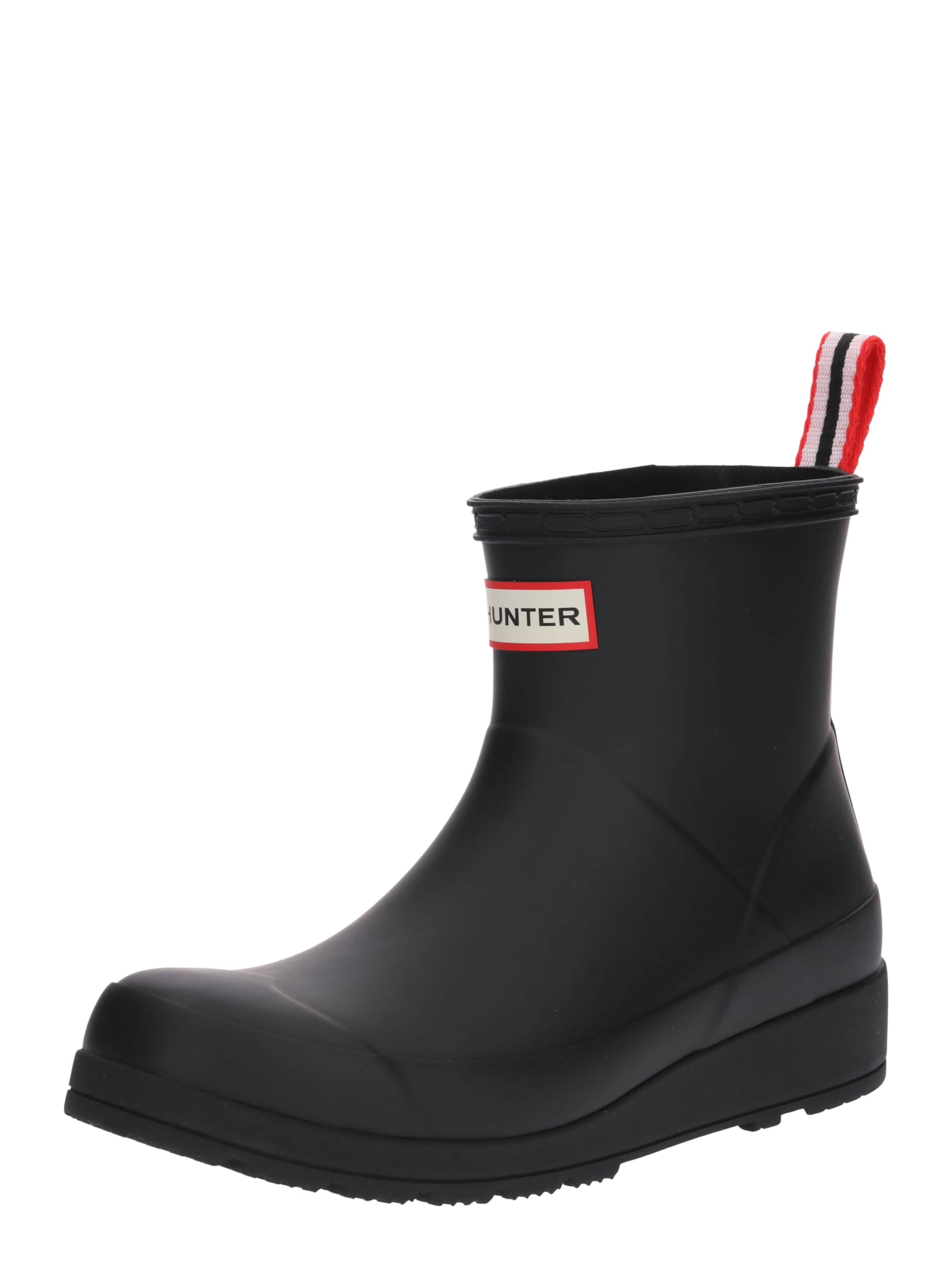 Cizme de cauciuc 'Play' de la HUNTER pe negru: față