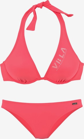 VENICE BEACH Triangel Bikini in Roze: voorkant