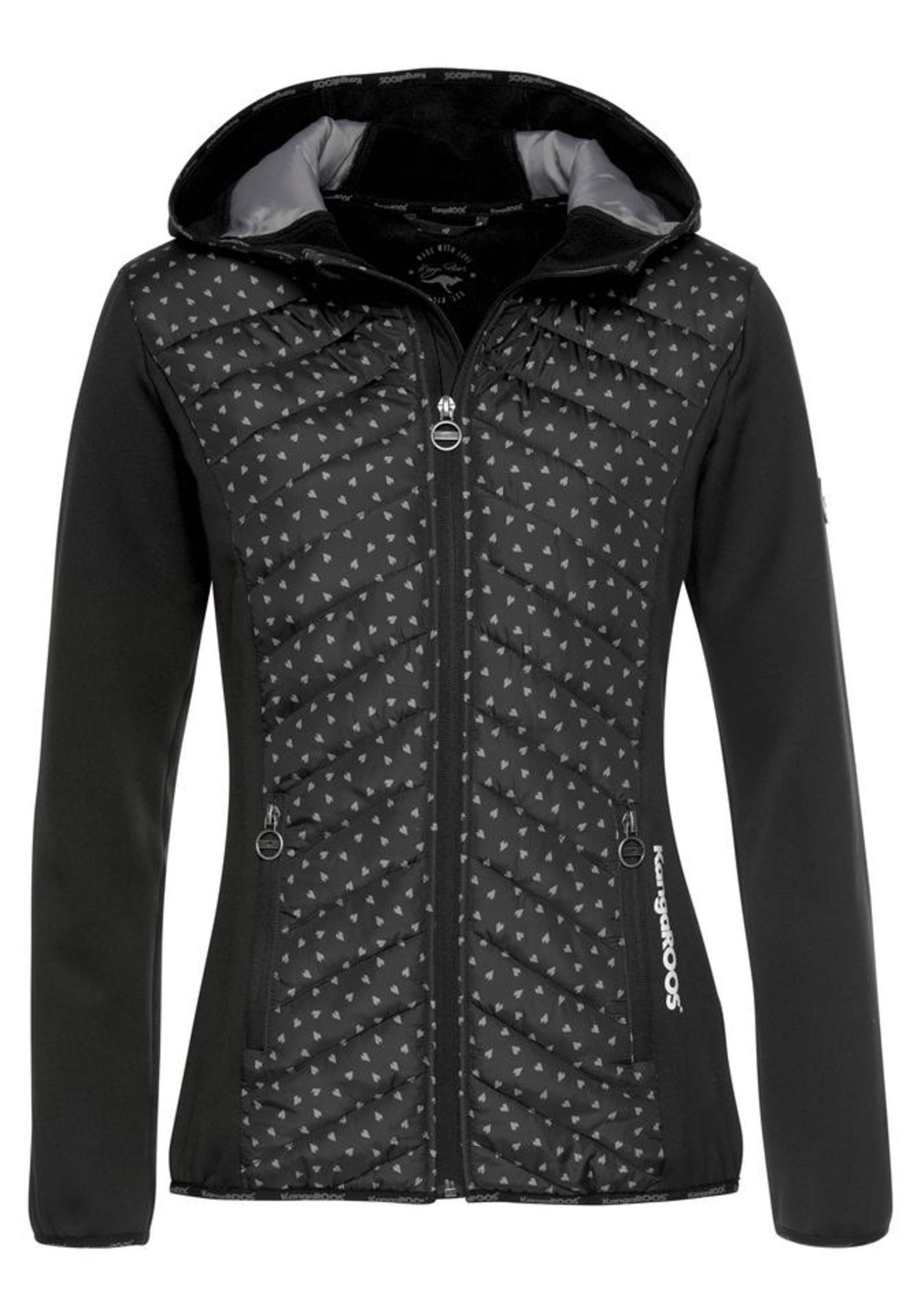 KangaROOS - Steppjacke in schwarz