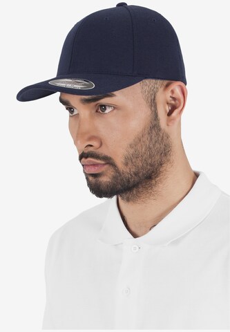 Flexfit Cap 'Double Jersey' in Blue