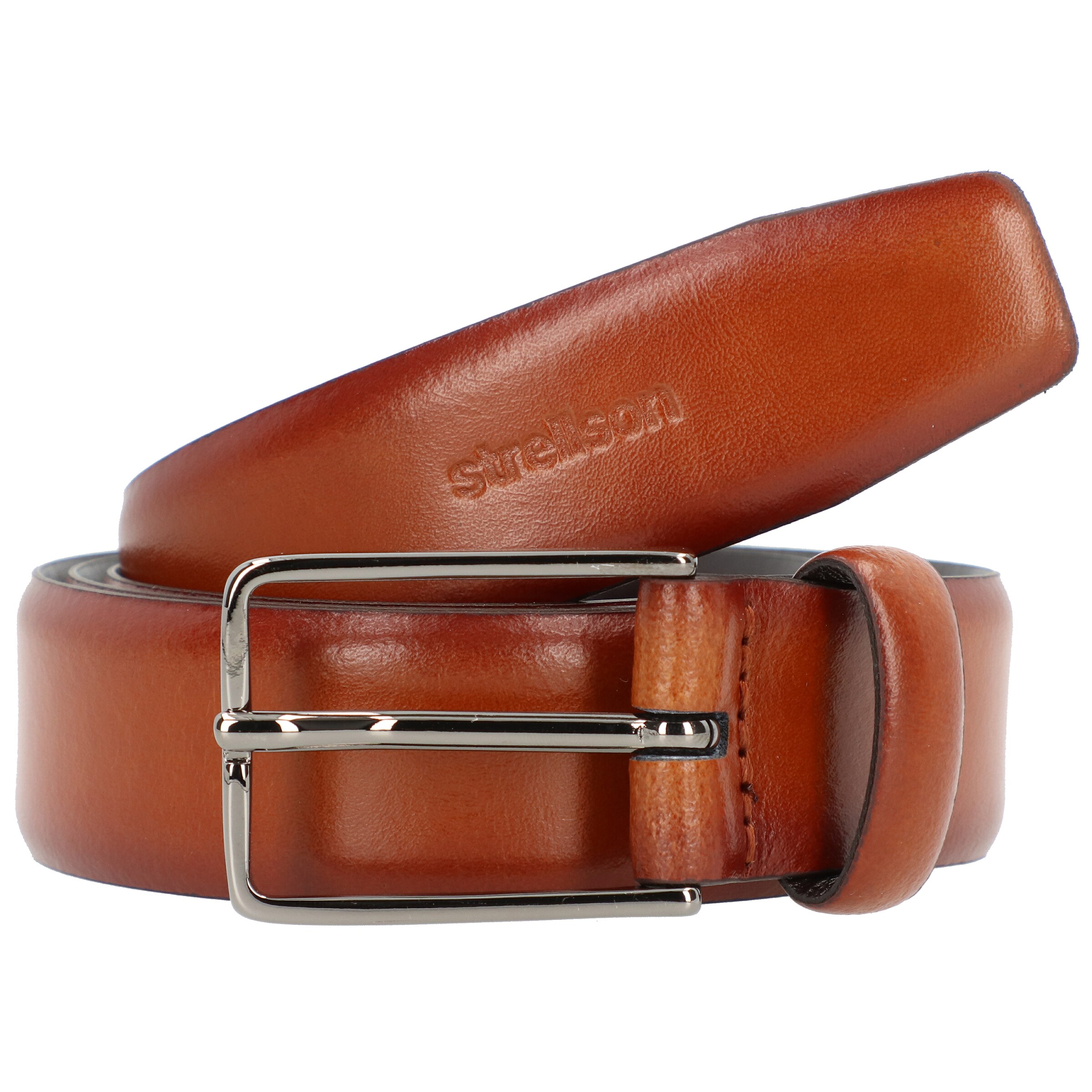 STRELLSON Belt in Brown: front