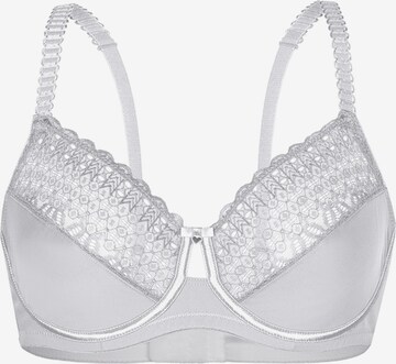 sassa T-shirt Bra 'LOVELY SECRET' in White: front