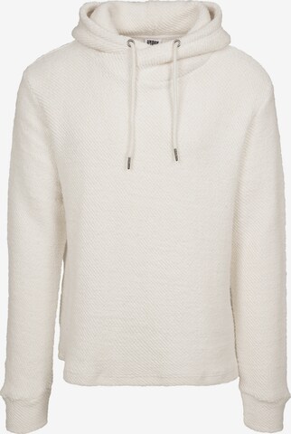 Urban Classics Sweatshirt in White: front