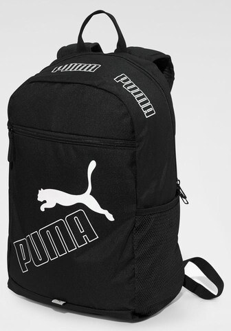 PUMA Sportrugzak 'Phase' in Zwart