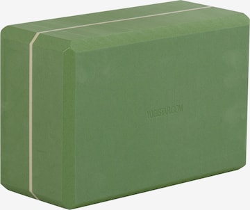 YOGISTAR.COM Yoga Block 'Yogiblock Super Size' in Green: front