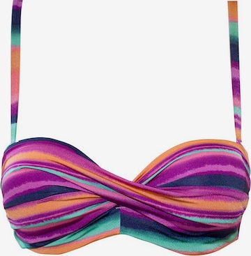 LASCANA - Bandeau Top de bikini en Mezcla de colores: frente