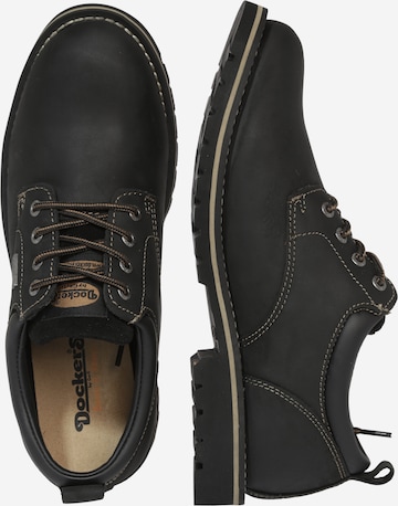 Dockers by Gerli Lace-Up Shoes in Black