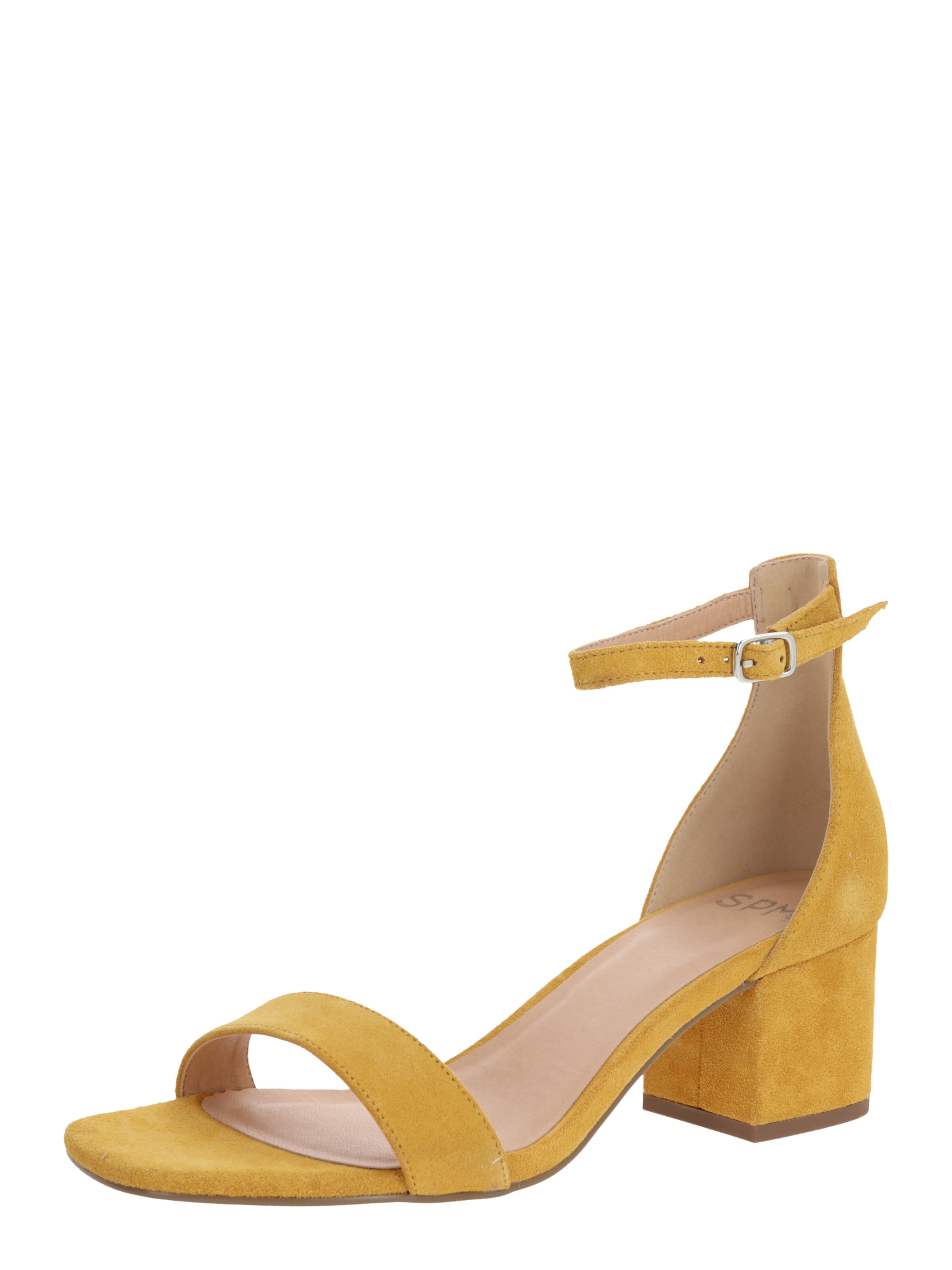 SPM Strap Sandals 'Ivette' in Yellow: front