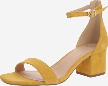 SPM Páskové sandály 'Ivette' – žlutá: přední strana